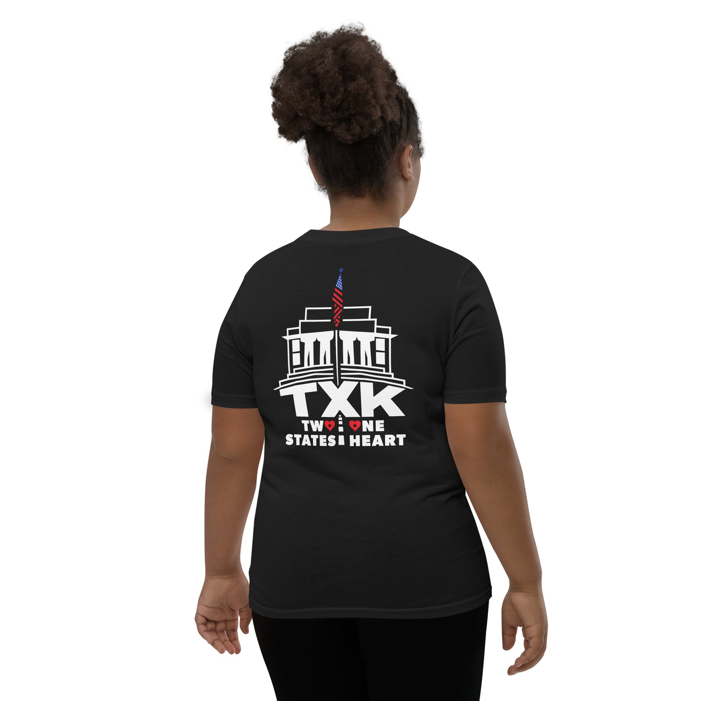 T-Shirt - Youth Two States One Heart