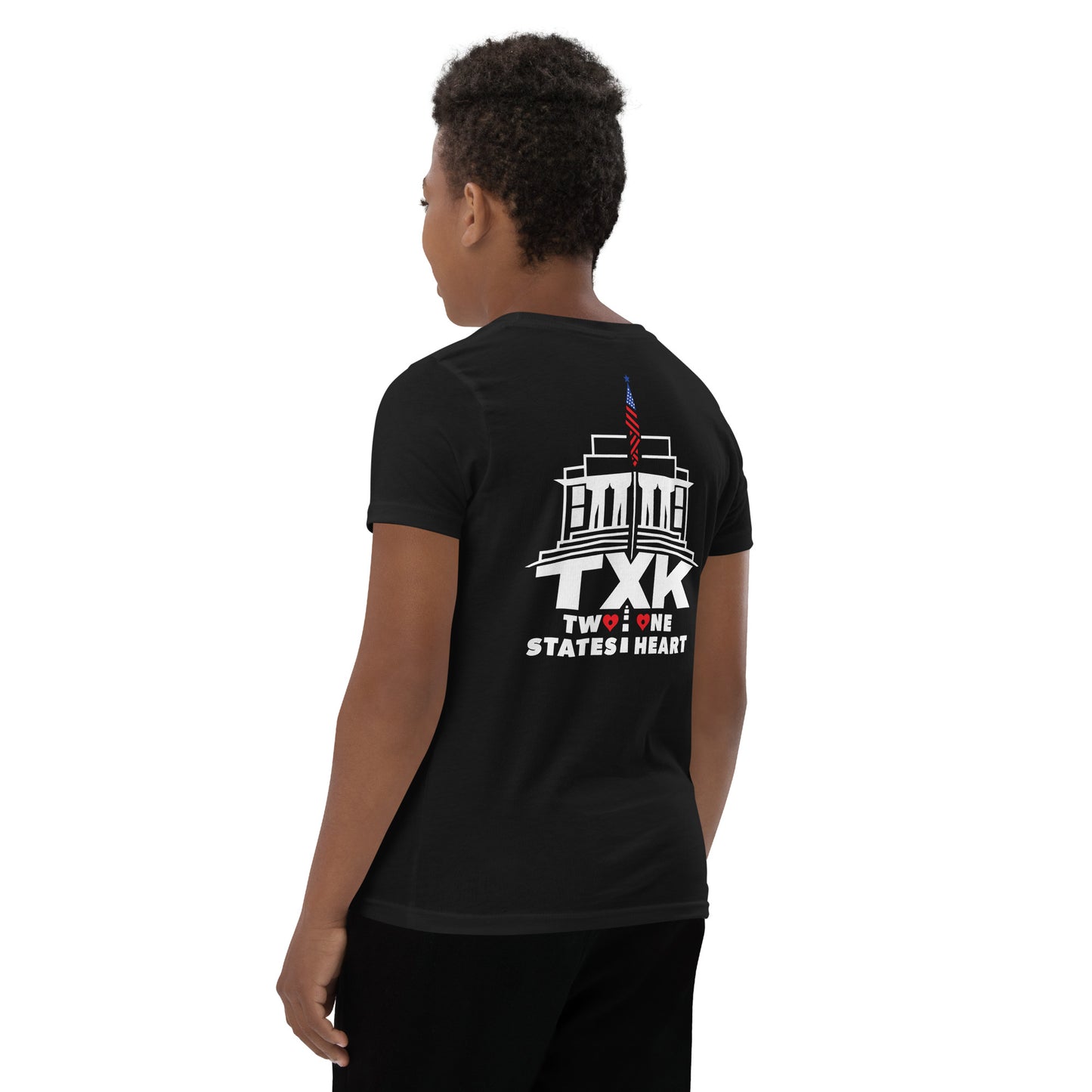 T-Shirt - Youth Two States One Heart