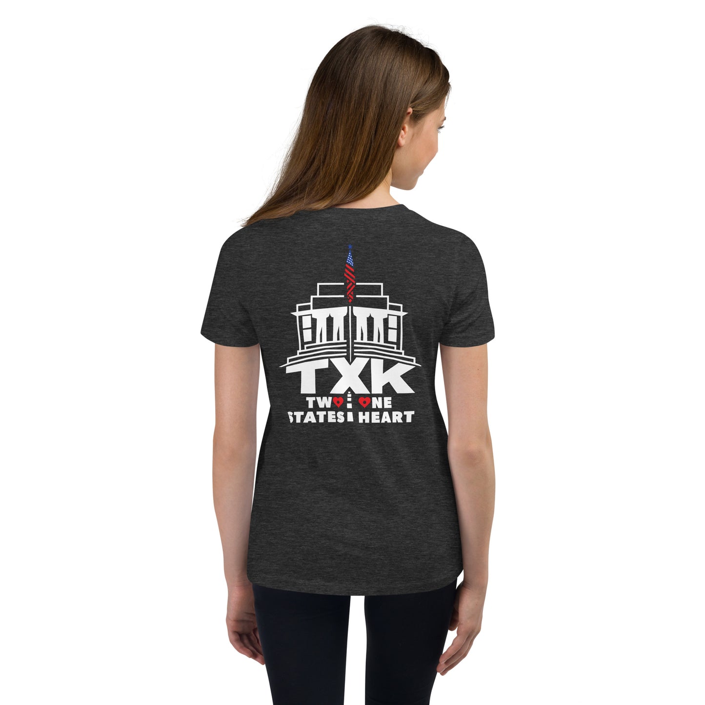 T-Shirt - Youth Two States One Heart