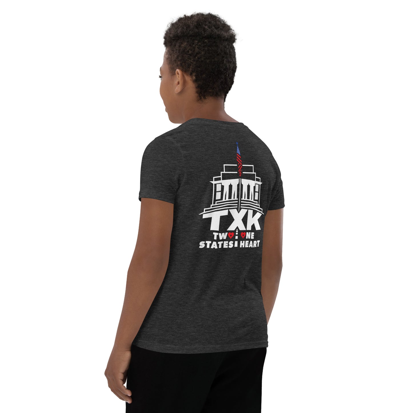 T-Shirt - Youth Two States One Heart