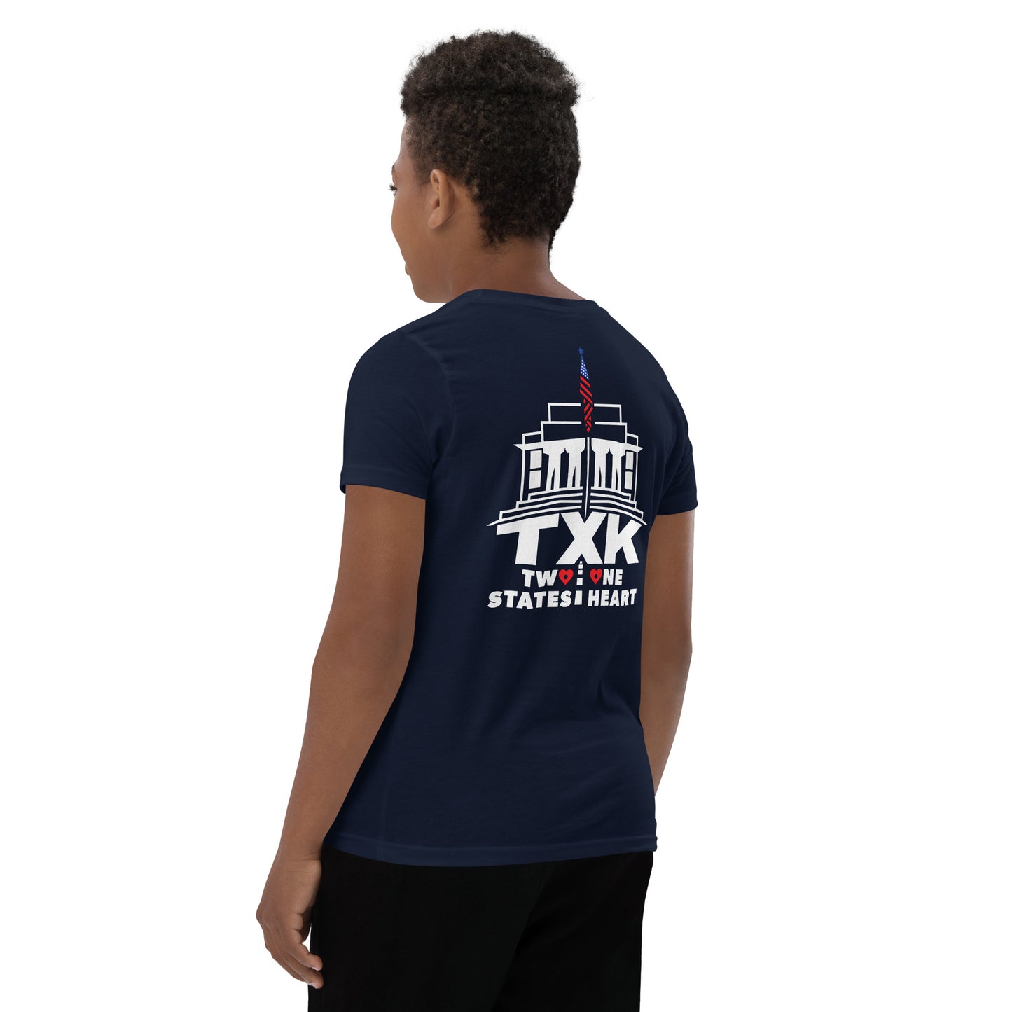T-Shirt - Youth Two States One Heart