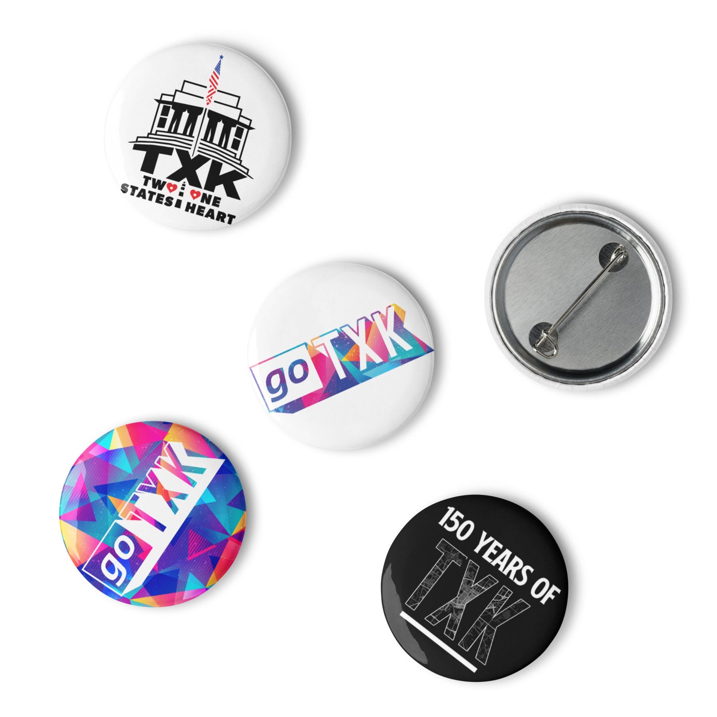 Pin buttons - Set of 5